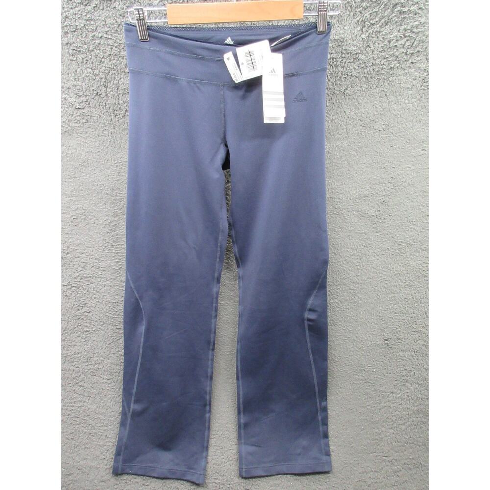 NWT Adidas Performance No Fuss Pants Urban Sky Blue Women Small MSRP $80